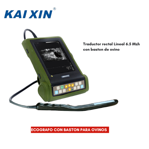 Ecógrafo Portátil Rku10 Rectal lineal con baston de ovino